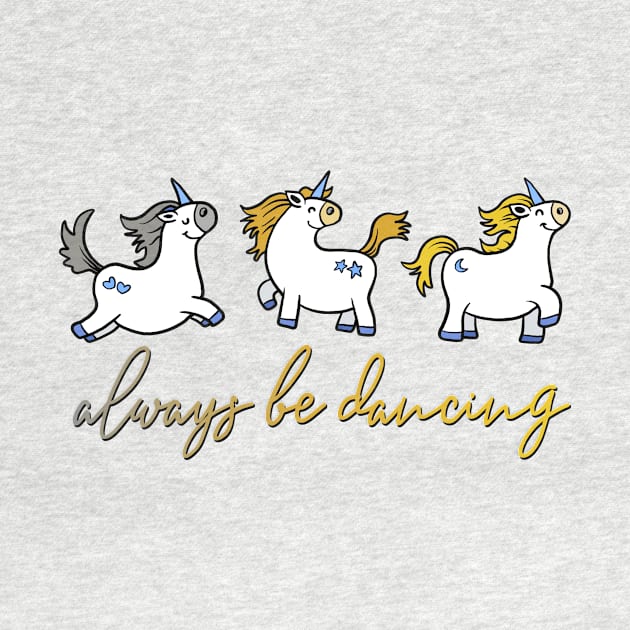 Dancing Unicorns by AlondraHanley